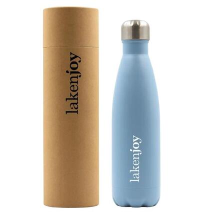 Gourde isotherme Lakenjoy™ en acier inoxydable – LAKEN