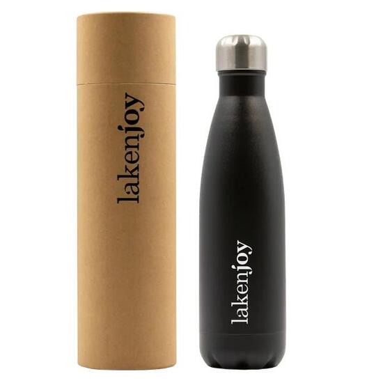 Gourde isotherme Lakenjoy™ en acier inoxydable – LAKEN