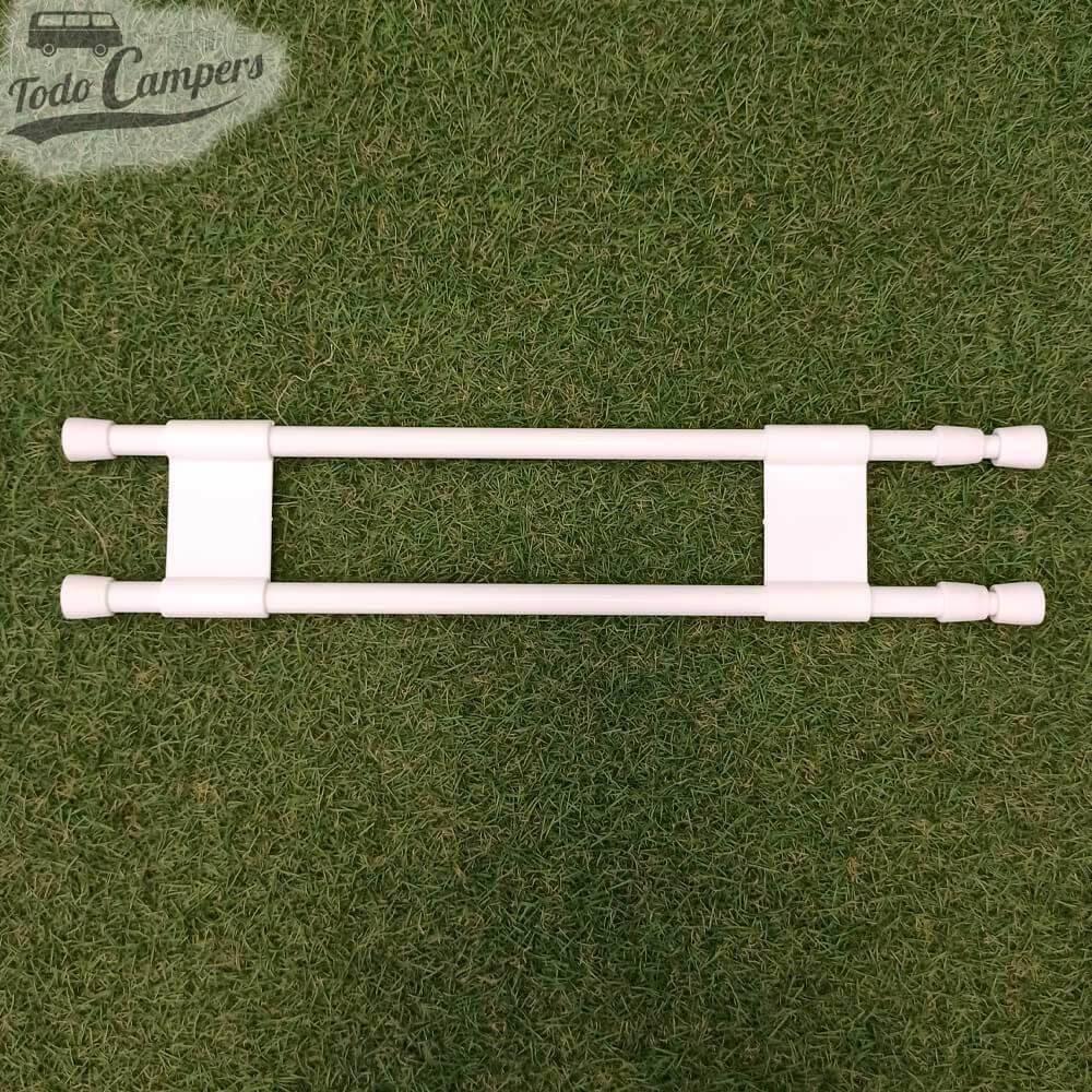 Barras extensibles para organizar neveras o armarios (40,5 a 71 cm) 3/3