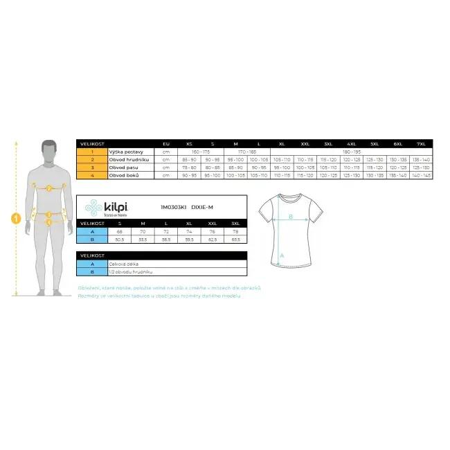 Tricou KILPI DixieNegru, Barbati
