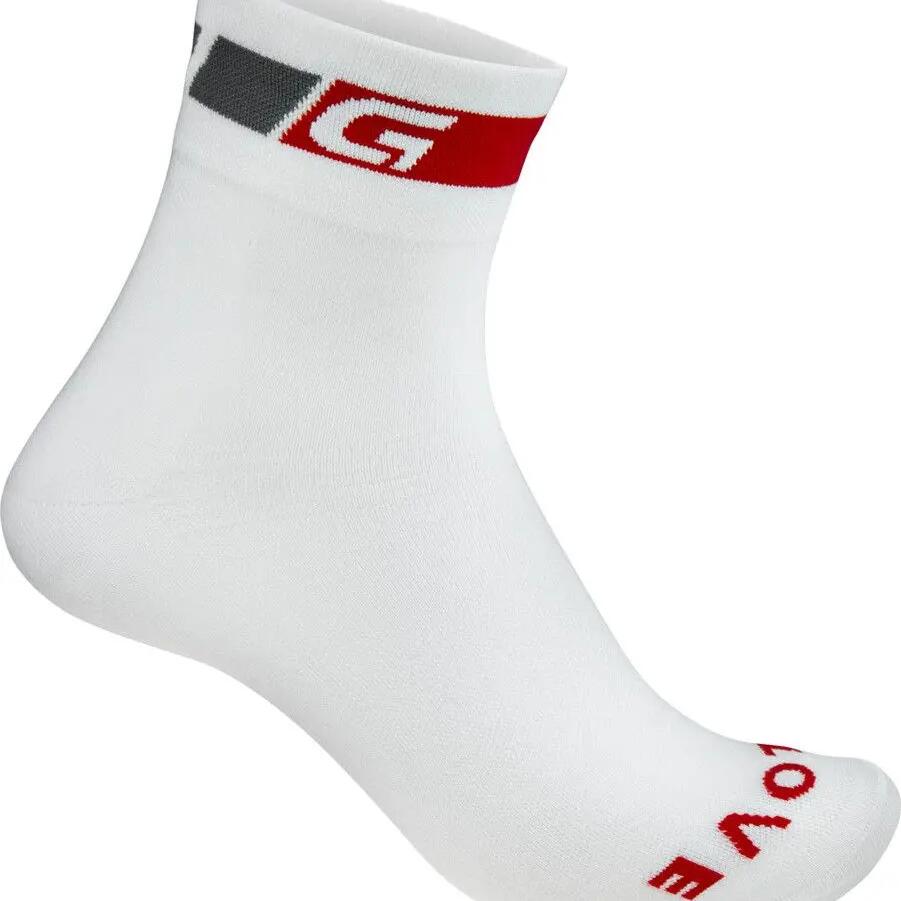 GRIPGRAB x3 Pair of Summer Socks REGULAR CUT White