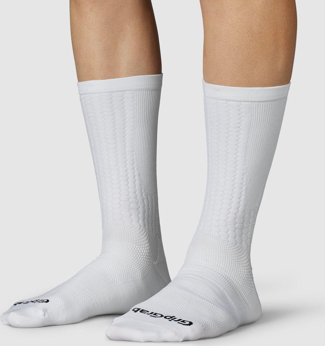 GripGrab FastStream Aero Cycling Socks Weiß 2/5