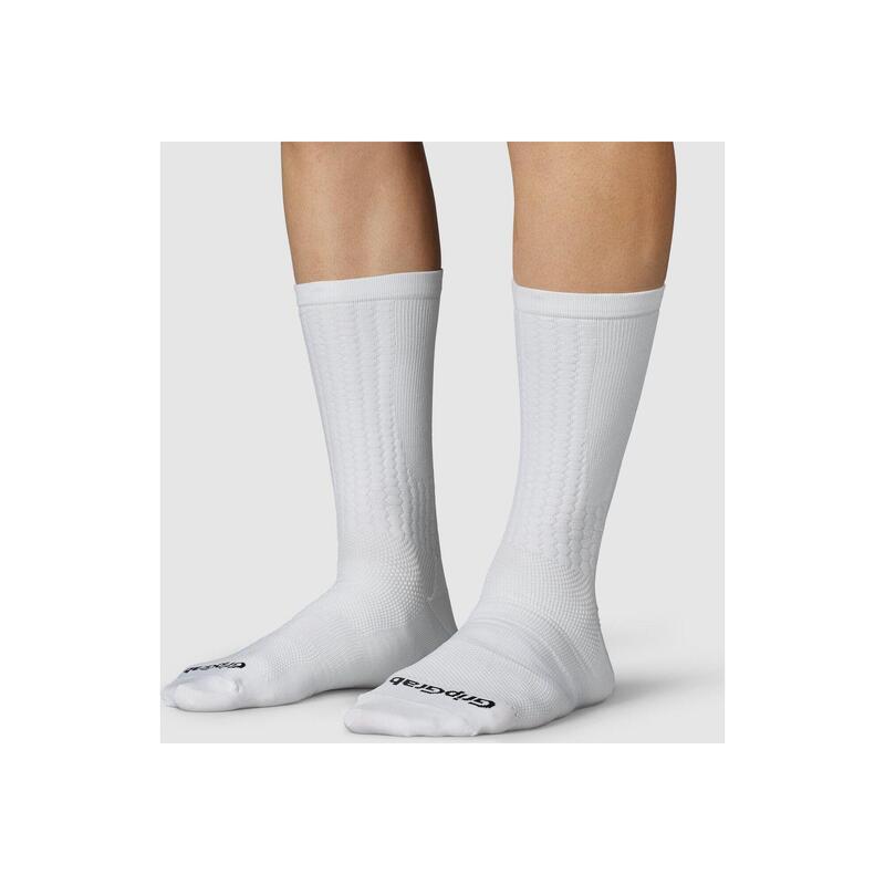 Gripgrab Faststream Aero Cycling Socks White - S - (38-41)