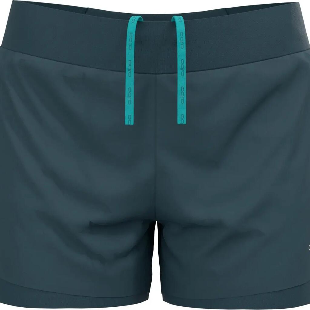 Odlo Zeroweight 3 Inch Women's 2-in-1 Shorts Grey