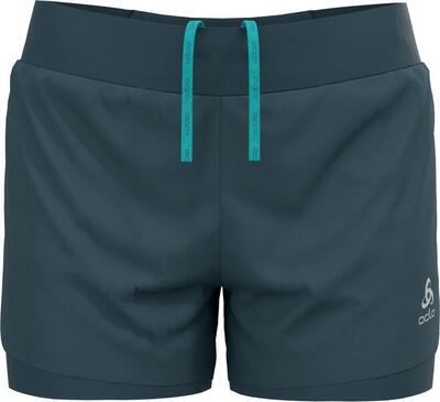 Odlo Zeroweight 3 Inch Women's 2-in-1 Shorts Grey