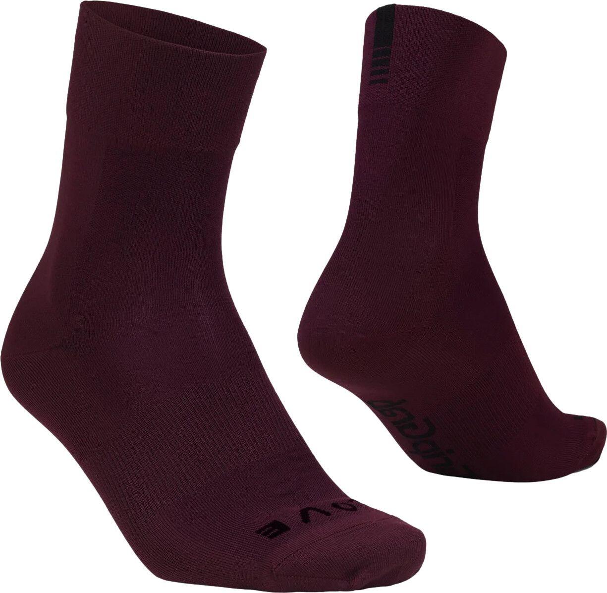 GRIPGRAB Lightweight Sl Regular Cut Summer Socks Dark Red - L - (44-47)