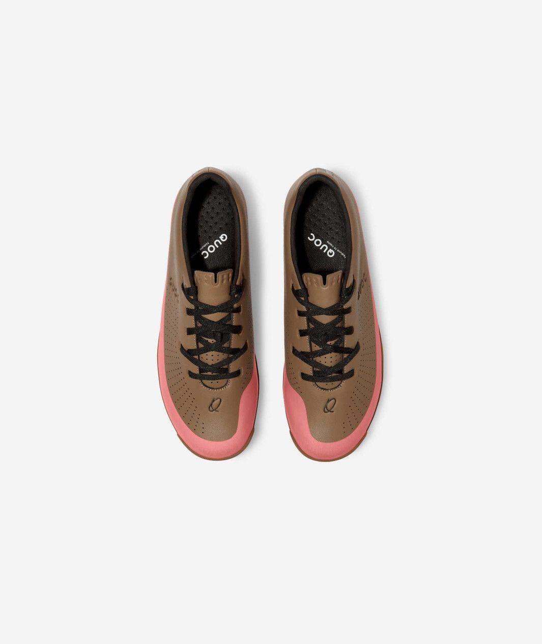 Quoc Gran Tourer Lace Shoes Pink Brown 2/7