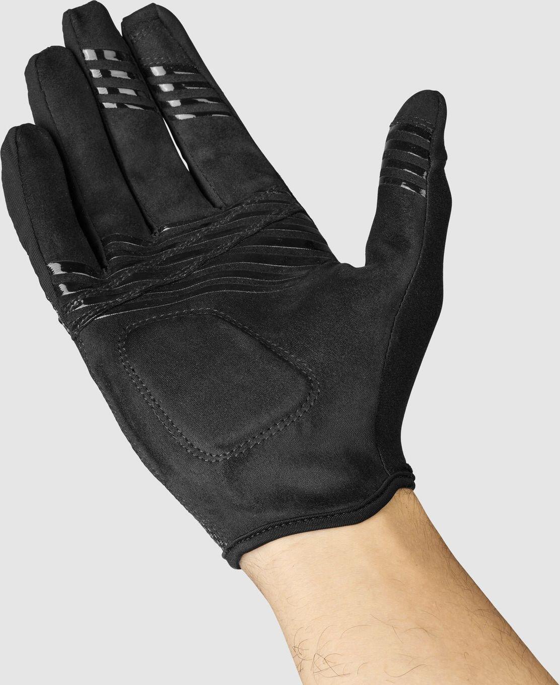 GripGrab RIDE Lite Padded Summer Long Gloves Black 3/6