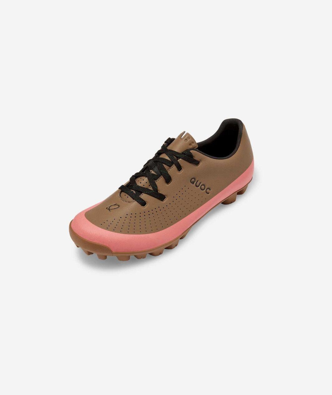 Quoc Gran Tourer Lace Shoes Pink Brown 5/7