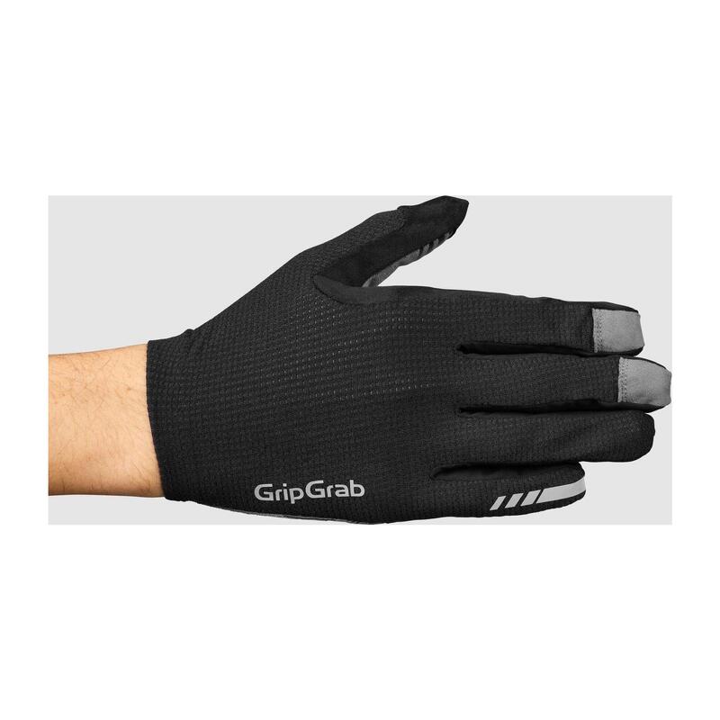 Gripgrab Pacr Insidegrip™ Full Finger Summer Glove Black - S