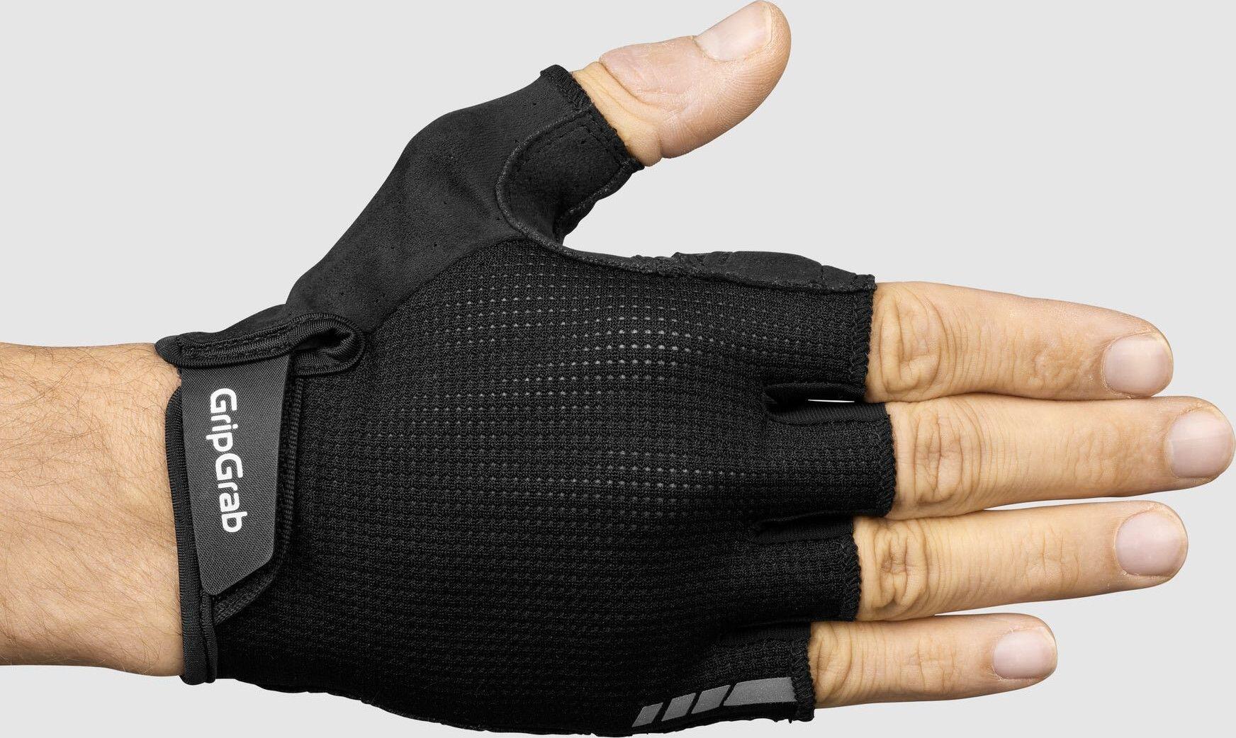 GripGrab EXPLR Guantes cortos acolchados de verano Negro 2/5