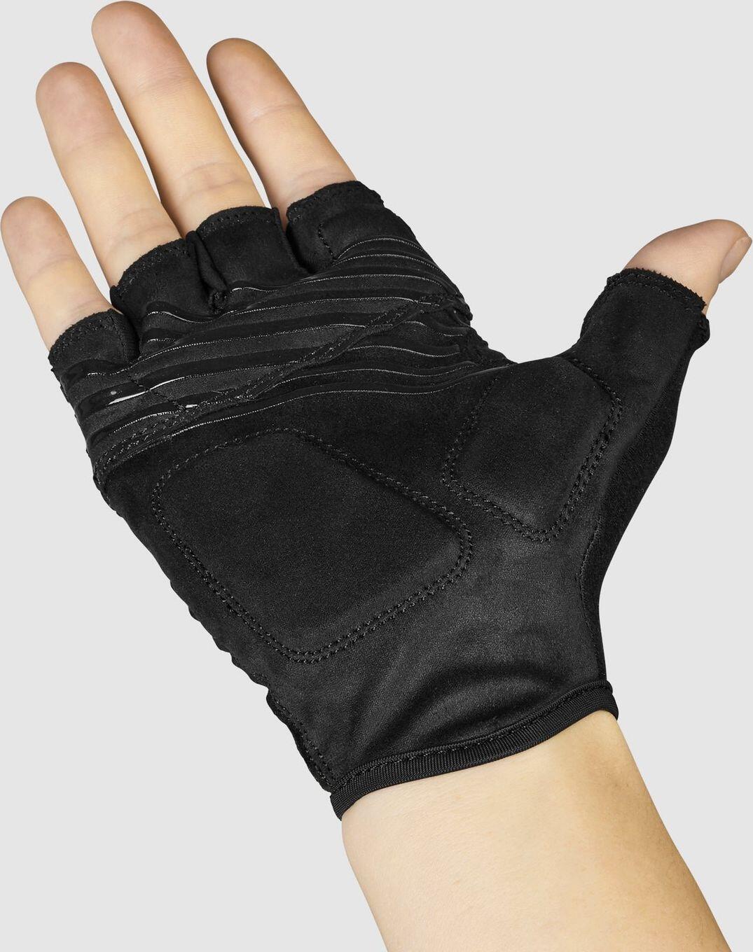 Guantes Cortos Acolchados de Verano GripGrab RIDE Blancos 3/5