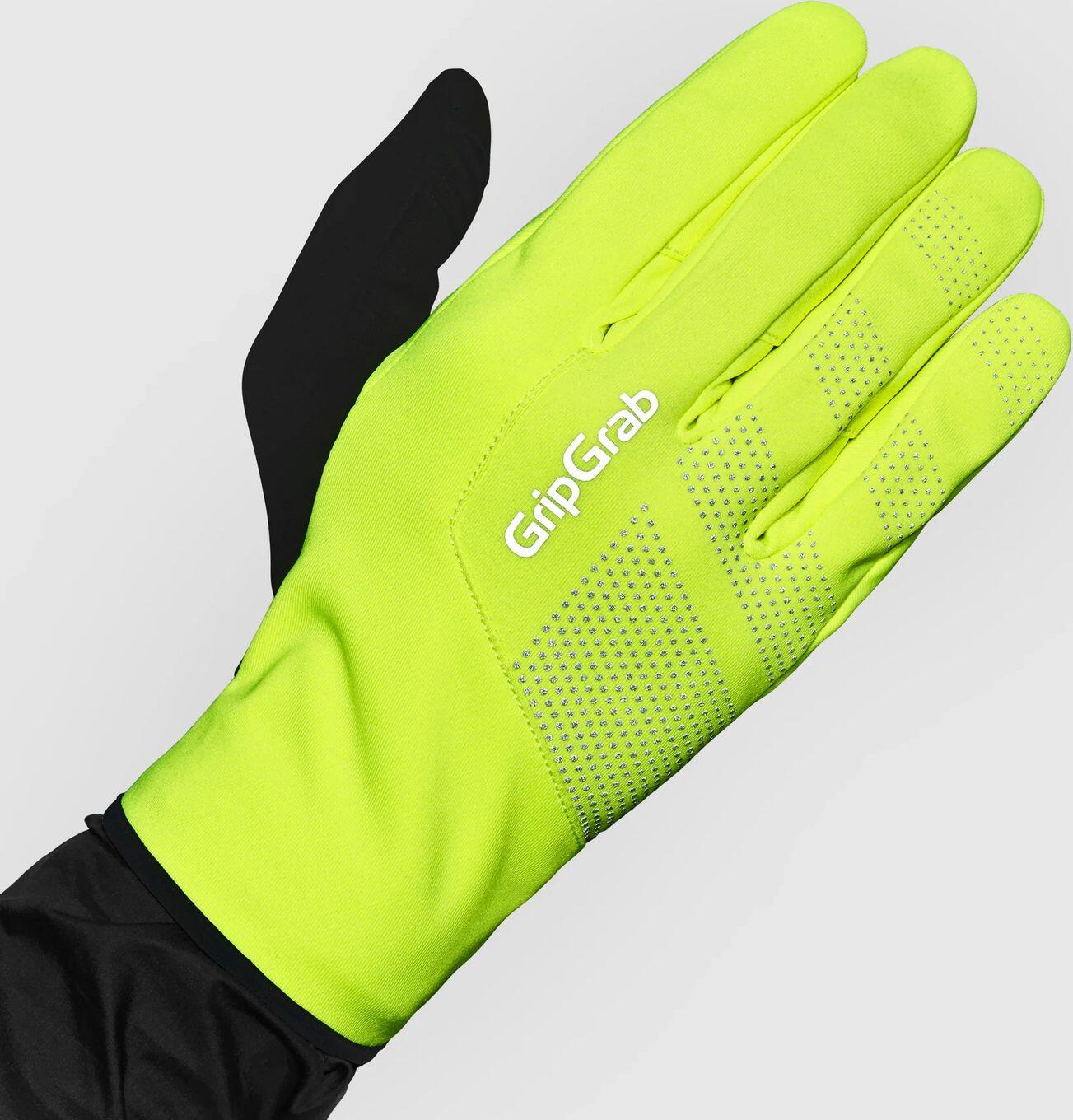 Winterhandschuhe GribGrab Ride II Windproof Mid-Season Gloves Gelb 4/7