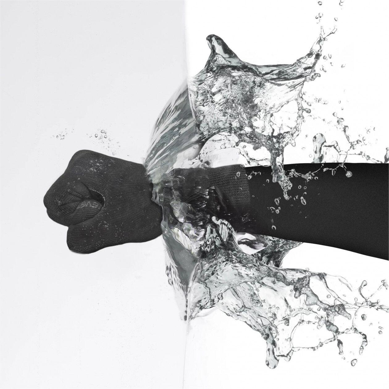 Paire de Gants Longs GripGrab Waterproof Knitted Thermal Noir 3/7