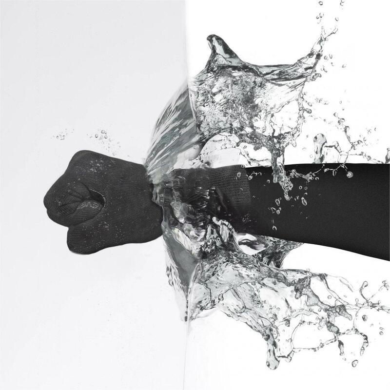 Gripgrab Waterproof Knitted Winter Gloves Black - XL/XXL