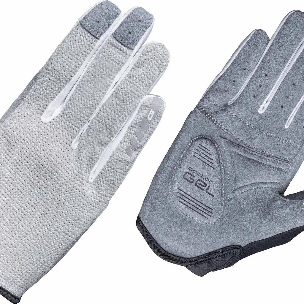 GripGrab Shark Women Long Gloves Grey