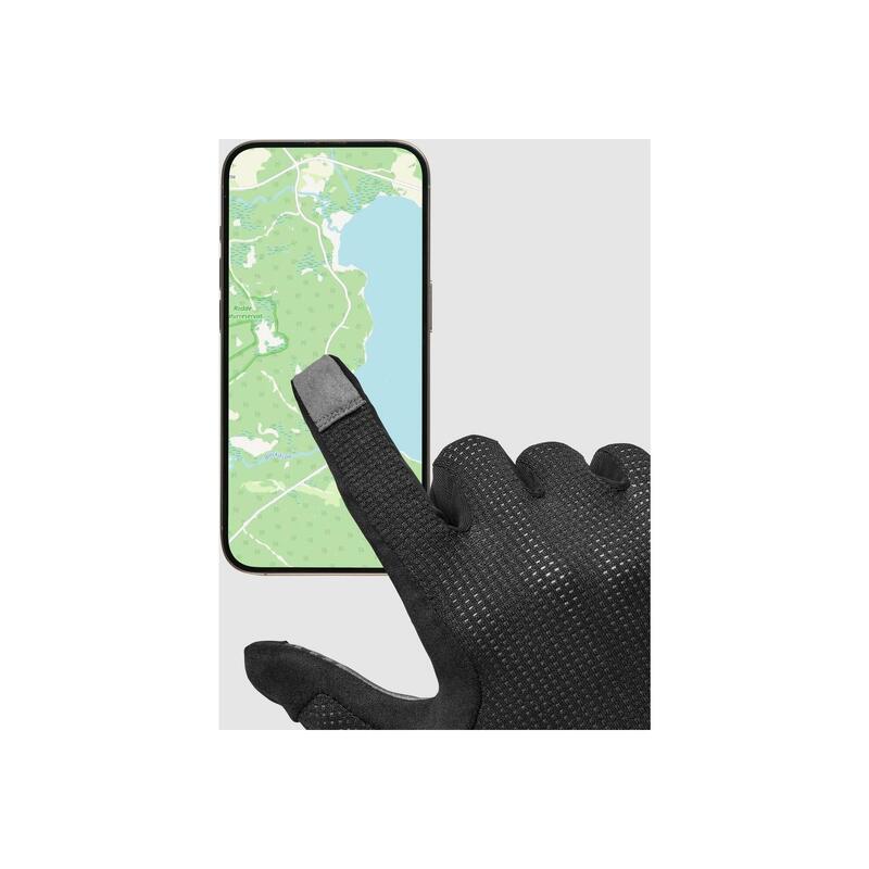 Gripgrab Pacr Insidegrip™ Full Finger Summer Glove Black - S