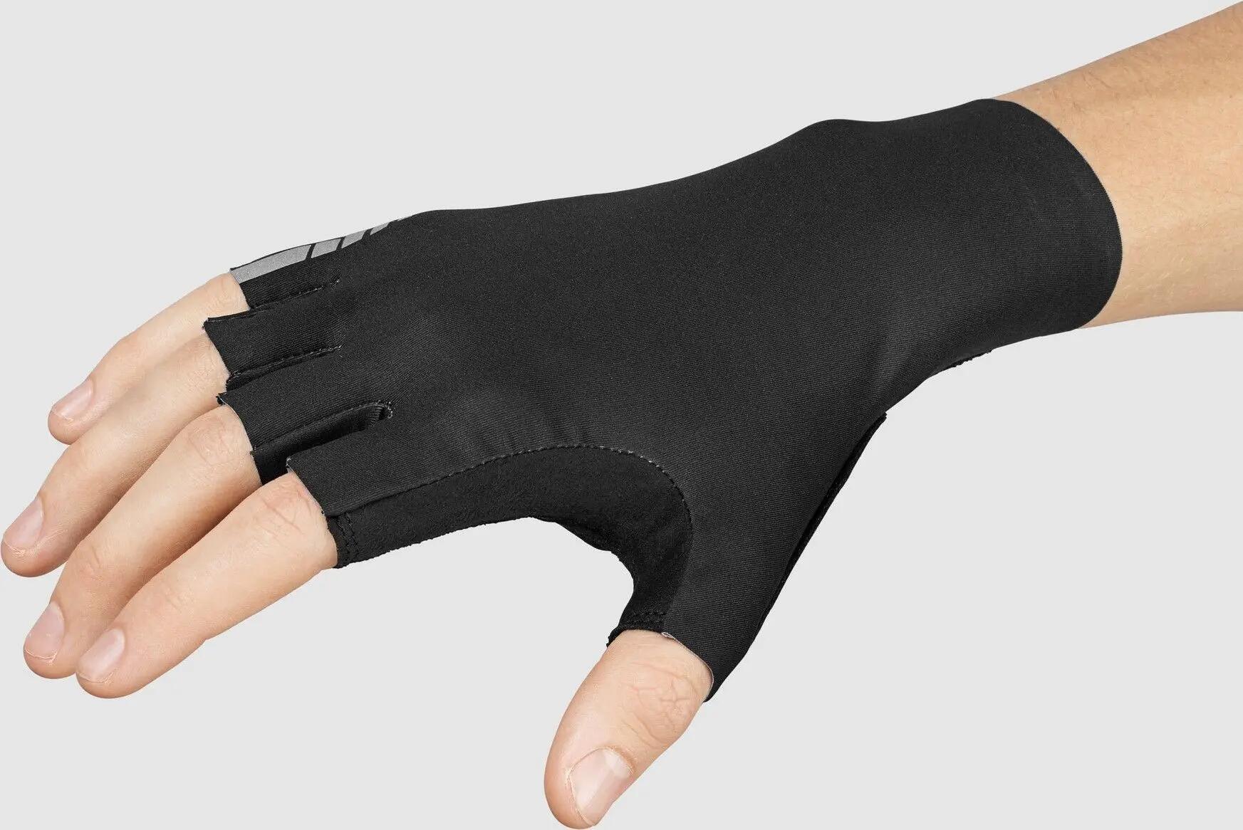 Gants courts GripGrab Aero TT RaceDay Time Trial Noir 2/7