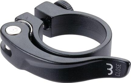 Collier de Selle BBB SmoothLever Serrage Rapide 34.9 Noir