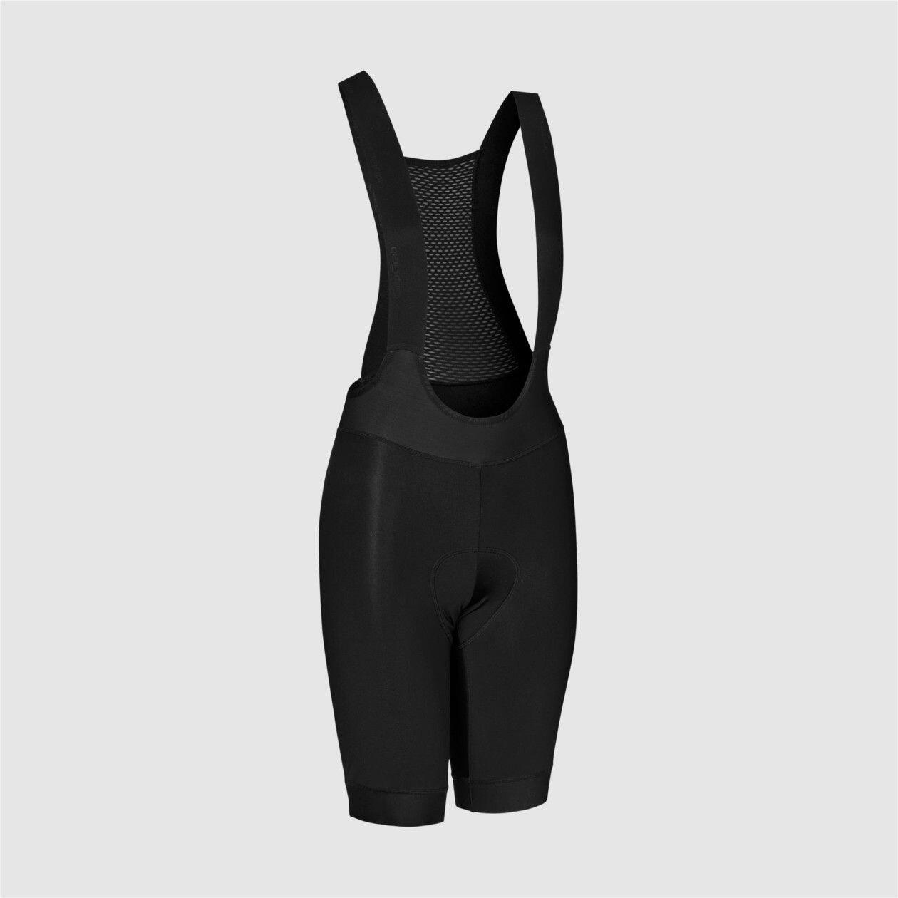 Kurze Damen-Radhose GripGrab AquaRepel Schwarz 2/7
