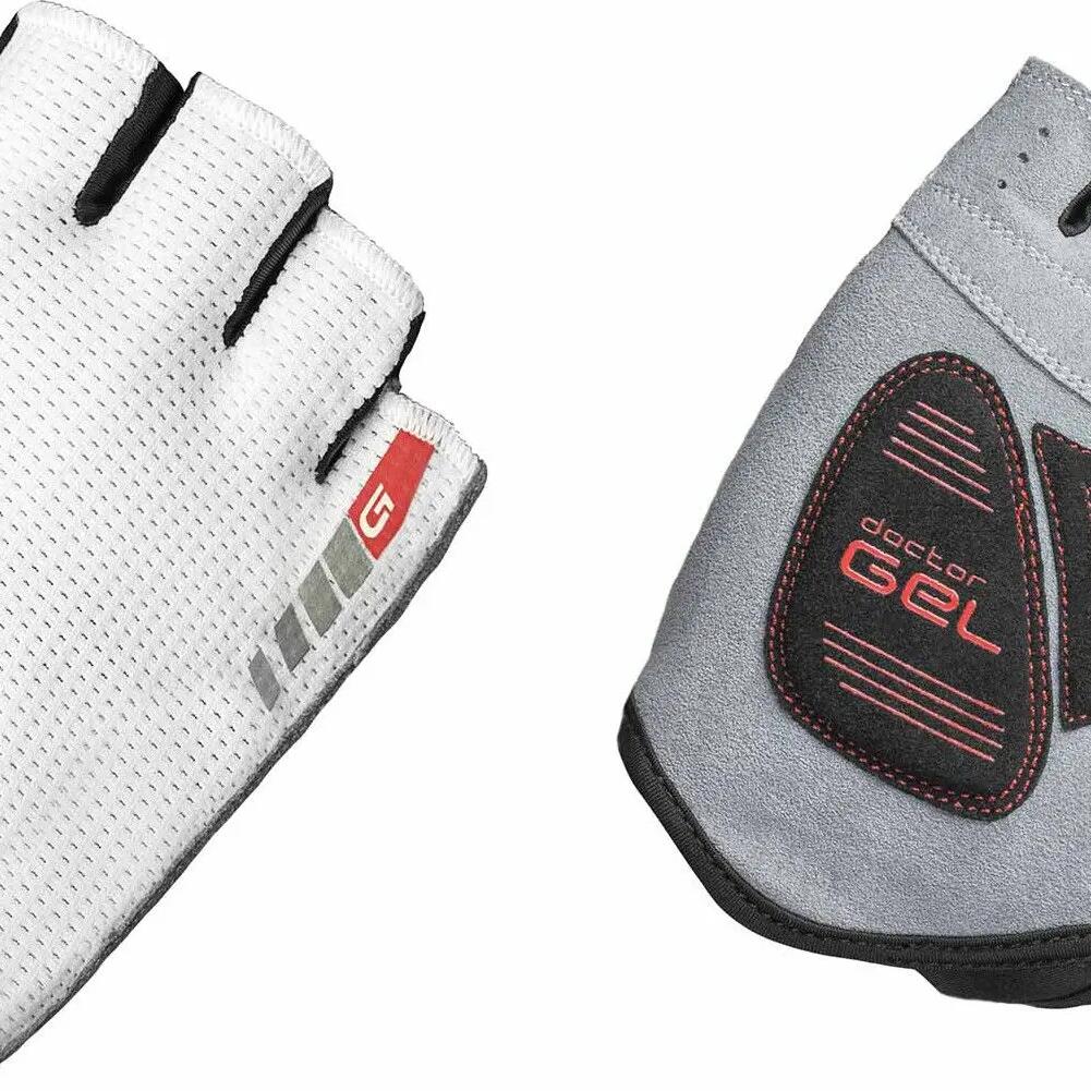 GripGrab EasyRider Short Gloves White