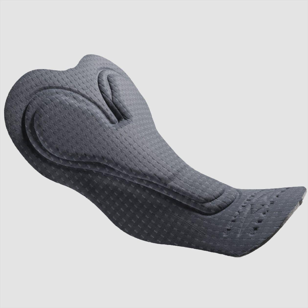 Kurze Damen-Radhose GripGrab AquaRepel Schwarz 4/7