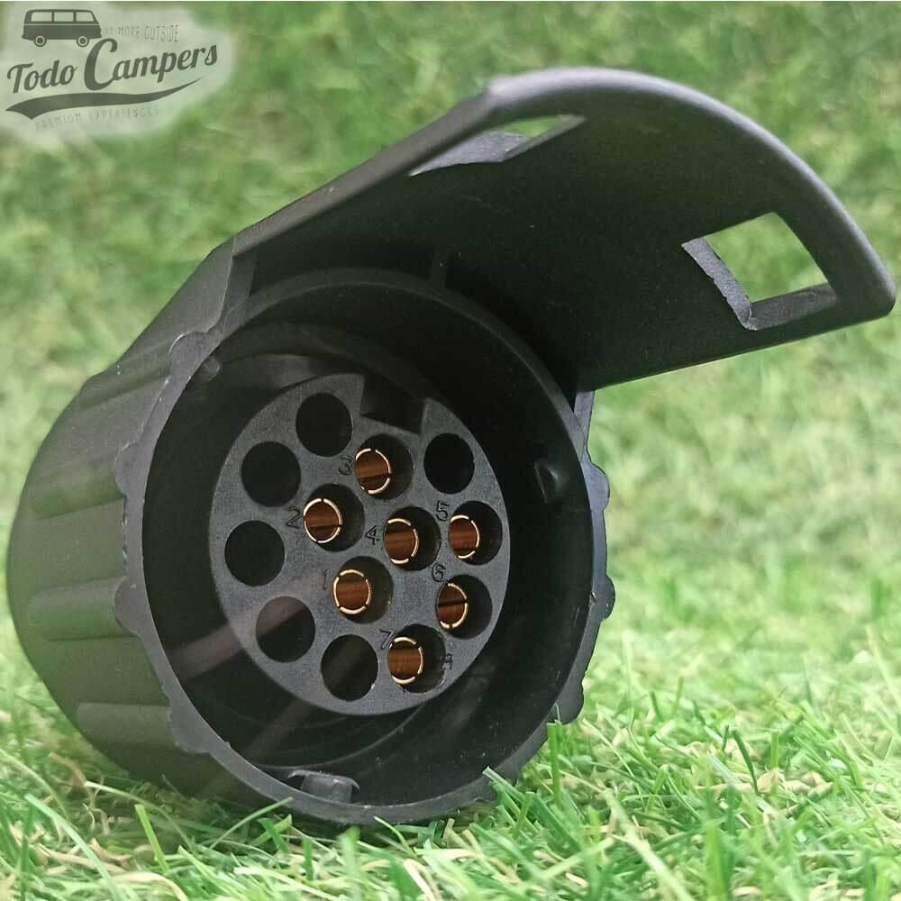 Adaptador corto de 7 polos a enchufe de 13 polos 2/4