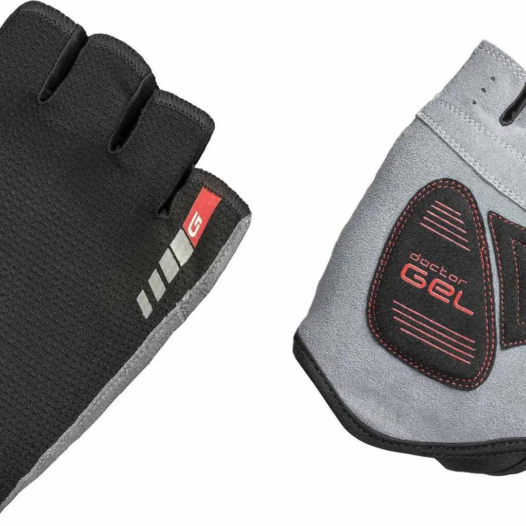 GripGrab EasyRider Short Gloves Black