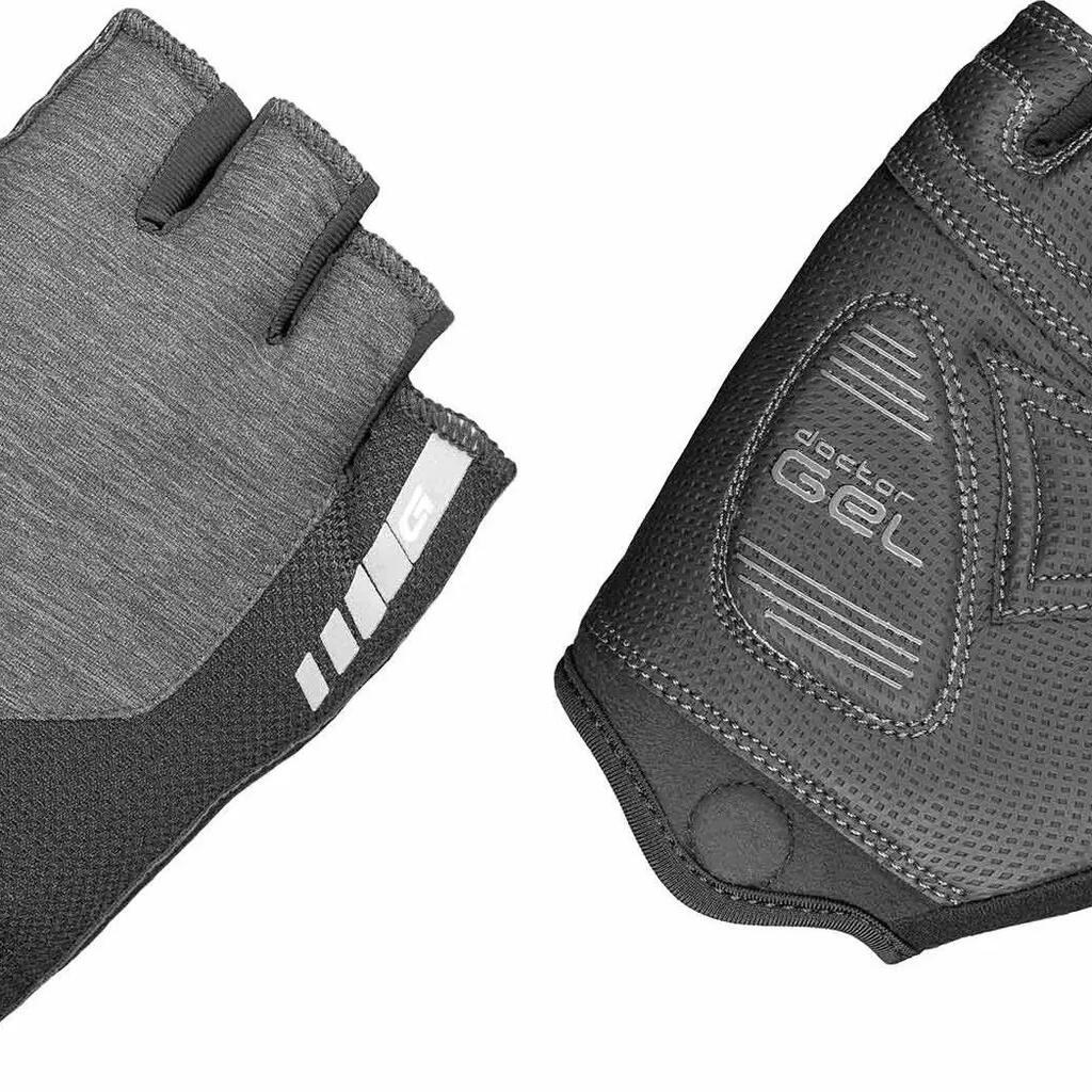 GripGrab ProGel Women Short Gloves Black Grey