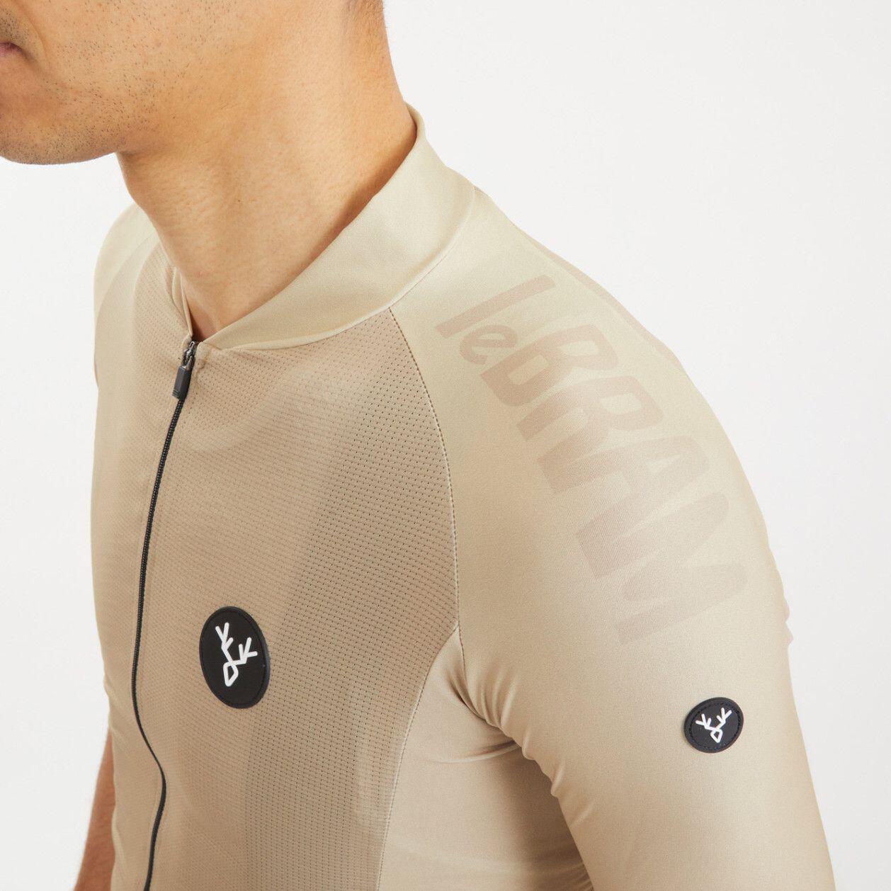 Maillot Manches Courtes LeBram Glières Beige Sable 5/6