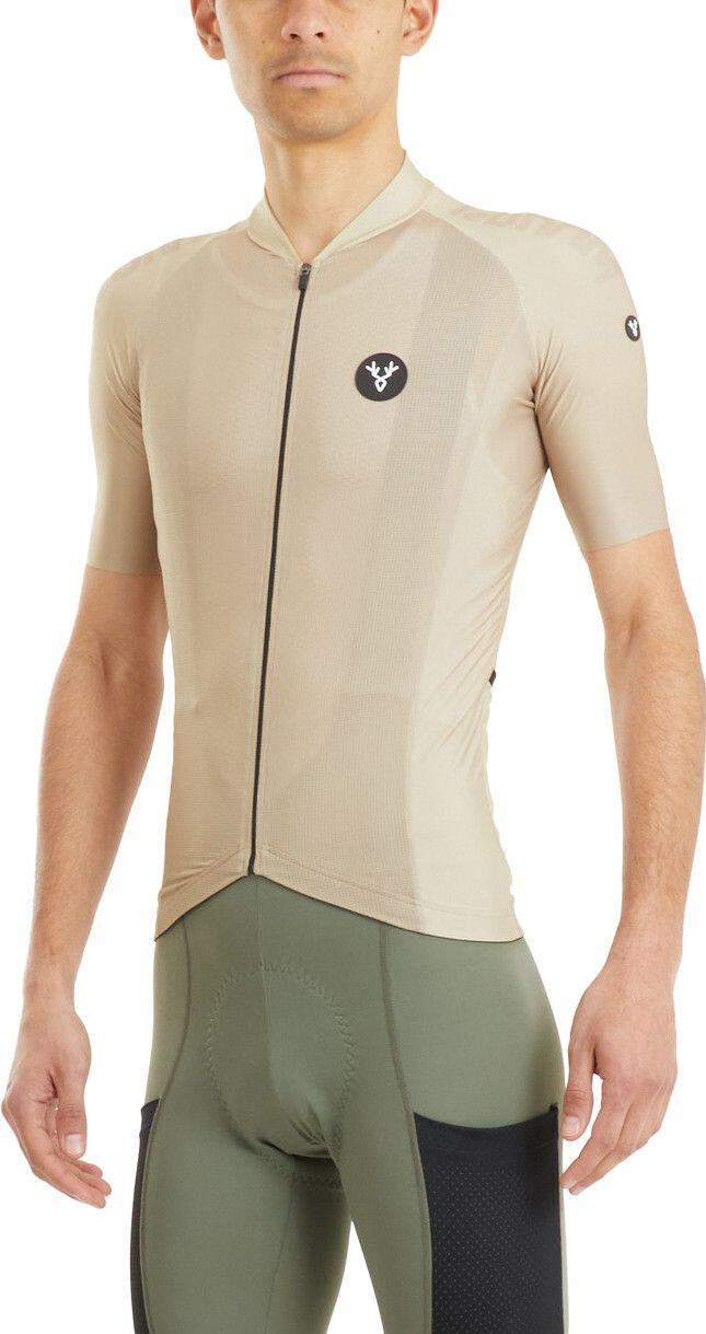 Maillot Manches Courtes LeBram Glières Beige Sable 1/6