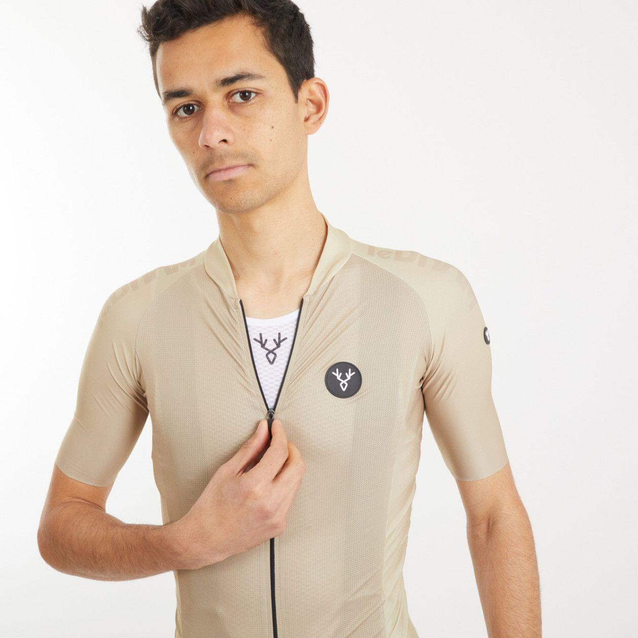 Maillot Manches Courtes LeBram Glières Beige Sable 4/6
