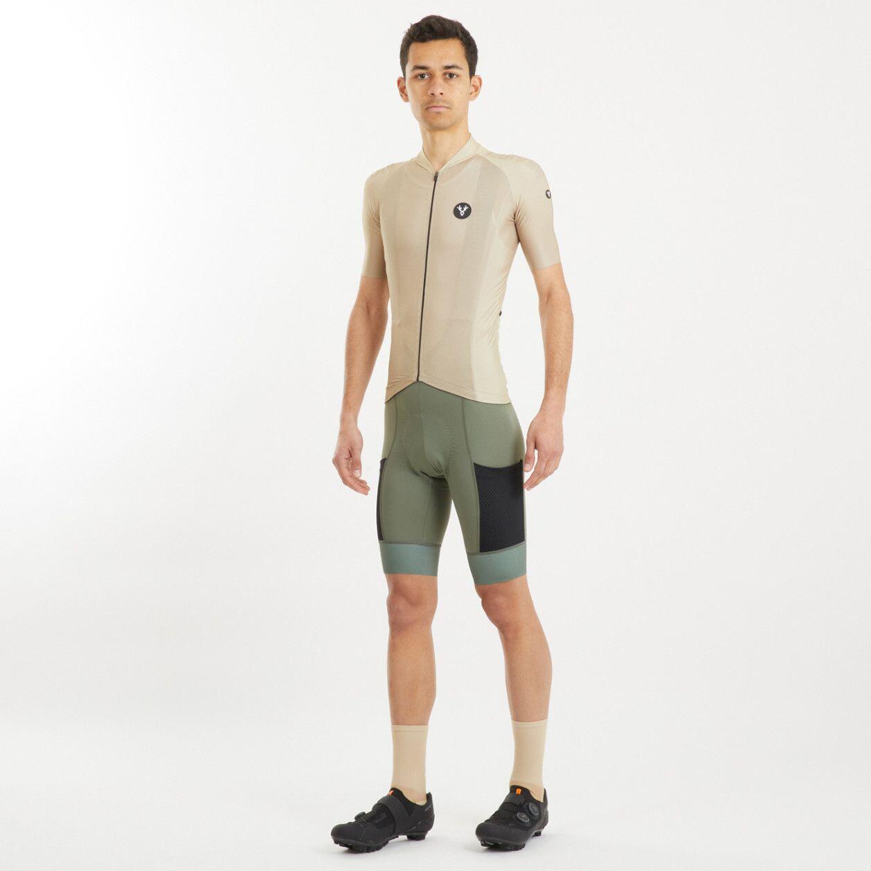 Maillot Manches Courtes LeBram Glières Beige Sable 6/6