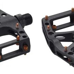 Pair of P Flat Dales Reverse Black One Black / Orange