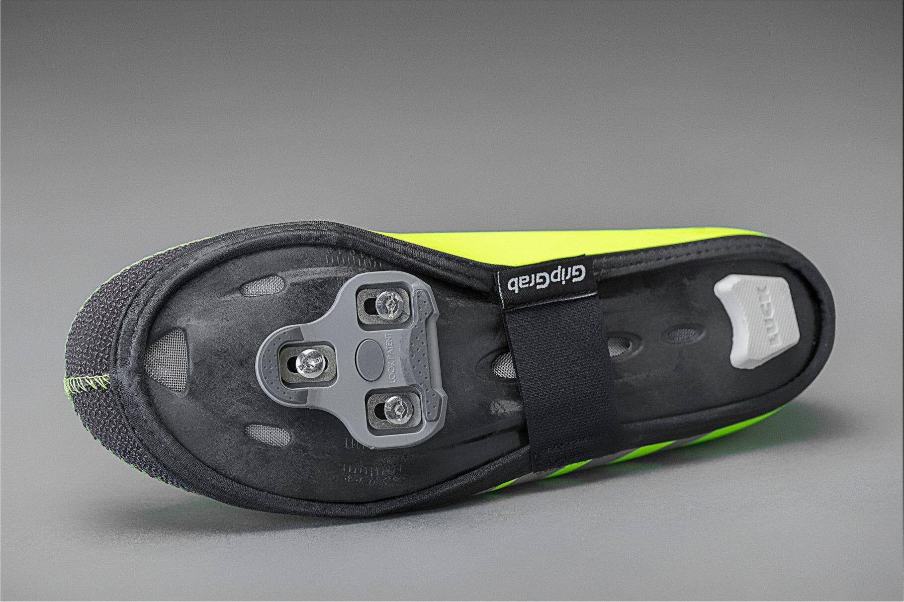 Couvre Chaussures Gripgrab RaceThermo Jaune Flo 3/5