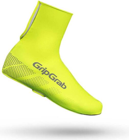 Copriscarpe impermeabili GripGrab Hi-Vis Ride
