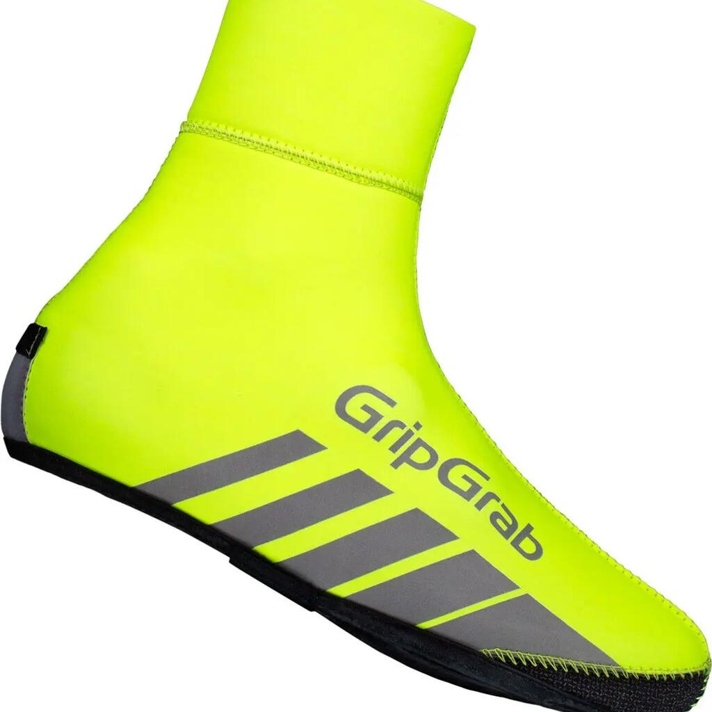 GripGrab RaceThermo Shoe Covers Neon Yellow