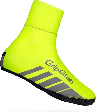 Couvre Chaussures Gripgrab RaceThermo Jaune Flo