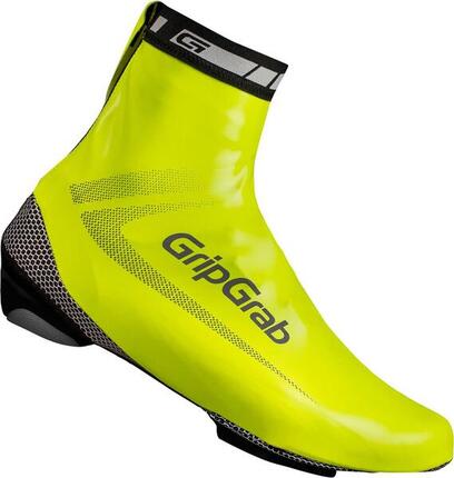 Paire de Couvre-Chaussures GripGrab RaceAqua Jaune Fluo Hi Vis