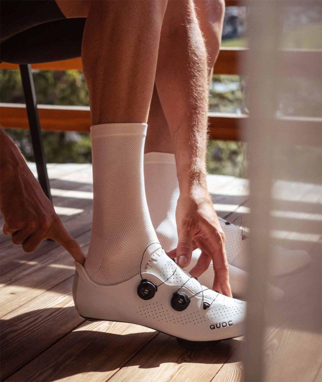 Quoc Mono II Road Shoes White 6/7