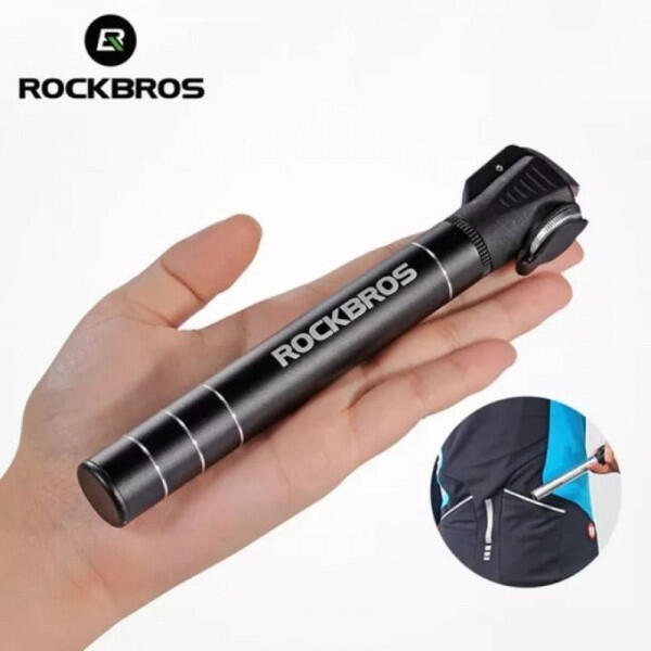 Pompka rowerowa mała ROCKBROS mini (JG-1040BBK) 2/6