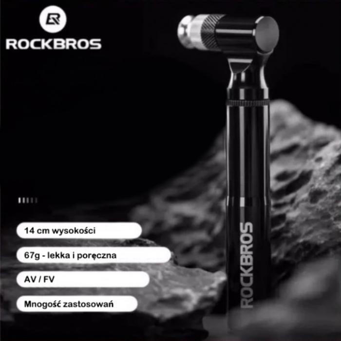 Pompka rowerowa mała ROCKBROS mini (JG-PB-11) 5/6