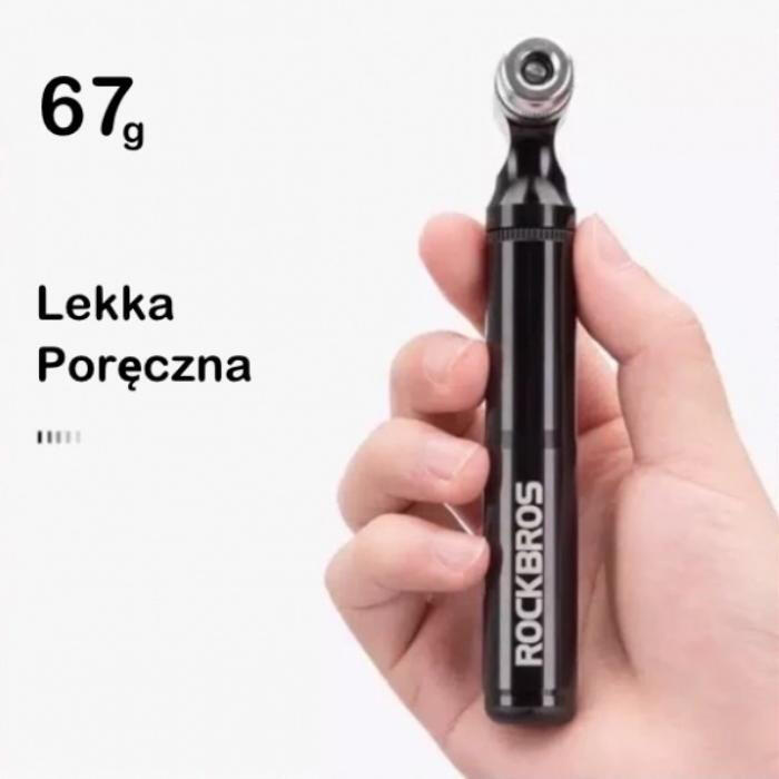 Pompka rowerowa mała ROCKBROS mini (JG-PB-11) 4/6