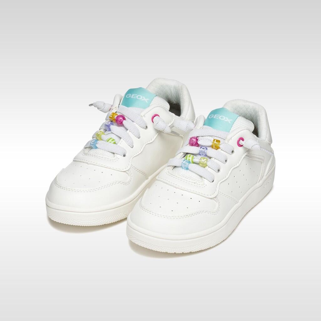Baskets Fille J WASHIBA GIRL Blanc/Multicolore 3/7