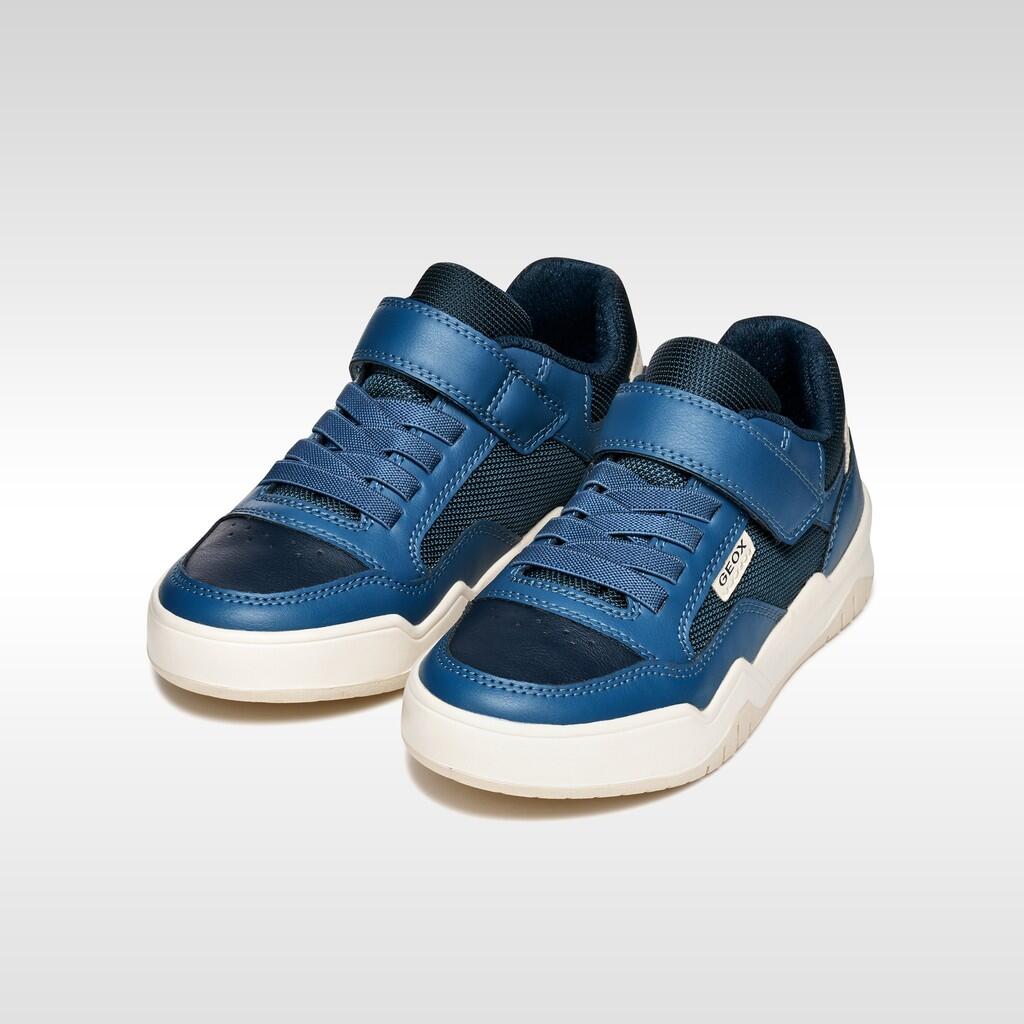 Baskets Garçon PERTH BOY Bleu Aviateur/Bleu Marine 3/7