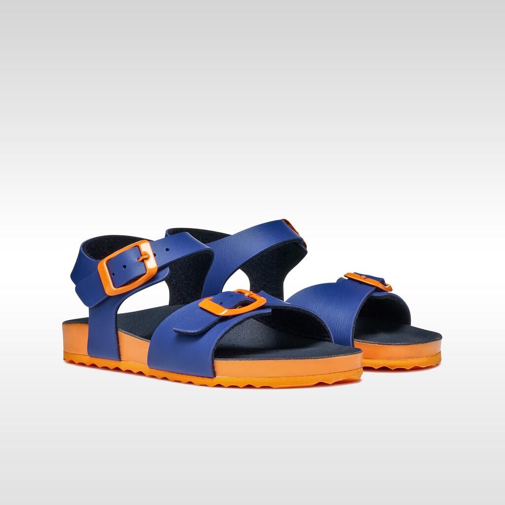 Sandales Garçon GHITA BOY Bleu Roi/Orange 3/7