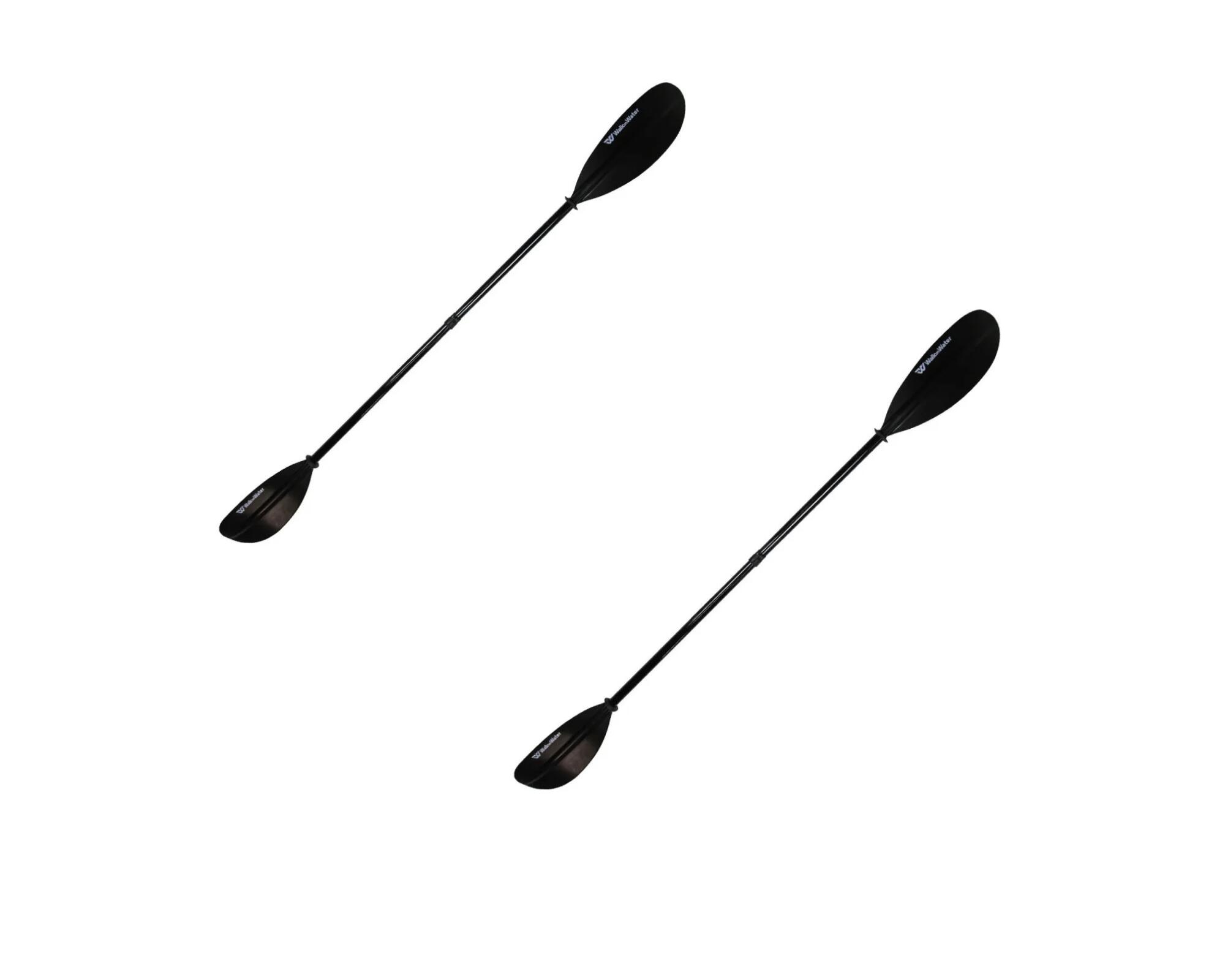 PACK DE 2 REMOS DE KAYAK DE FIBRA 4 PIEZAS - LIGEROS Y DESMONTABLES 6/6