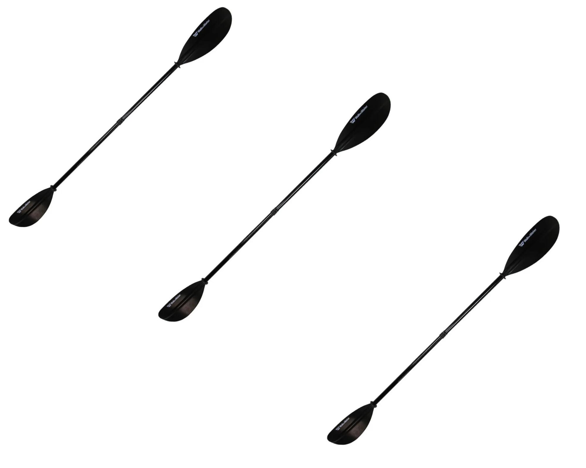 PACK DE 3 REMOS DE KAYAK DE FIBRA 4 PIEZAS - LIGEROS Y DESMONTABLES 6/6