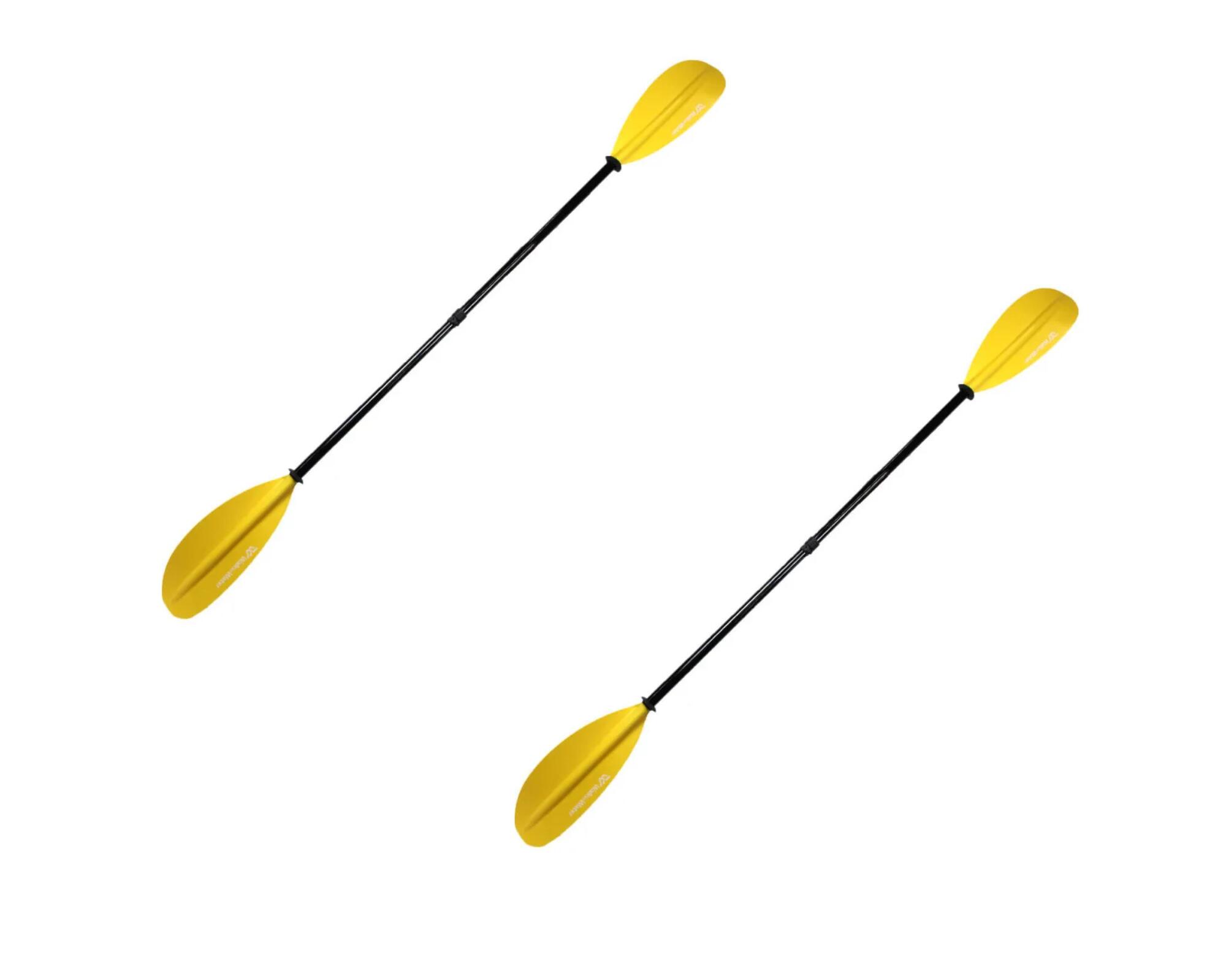 PACK DE 2 REMOS DE KAYAK DE FIBRA 2 PIEZAS - RÍGIDOS Y LIGEROS 3/5