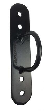 Support mural pour corde ondulatoire Functional Training battle rope noir